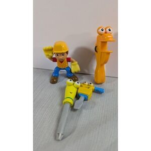 Disney Handy Manny Figure & Tools Lot - Felipe Rusty Jack Hammer Fisher-Price